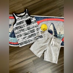 Calvin Kline toddler shorts with a bonus shirt!